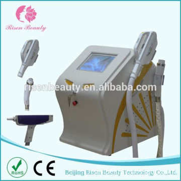 New Beauty Equipment 4 in 1 Elight IPL RF ND Yag Laser Tattoo Removal Hair Removal Machine